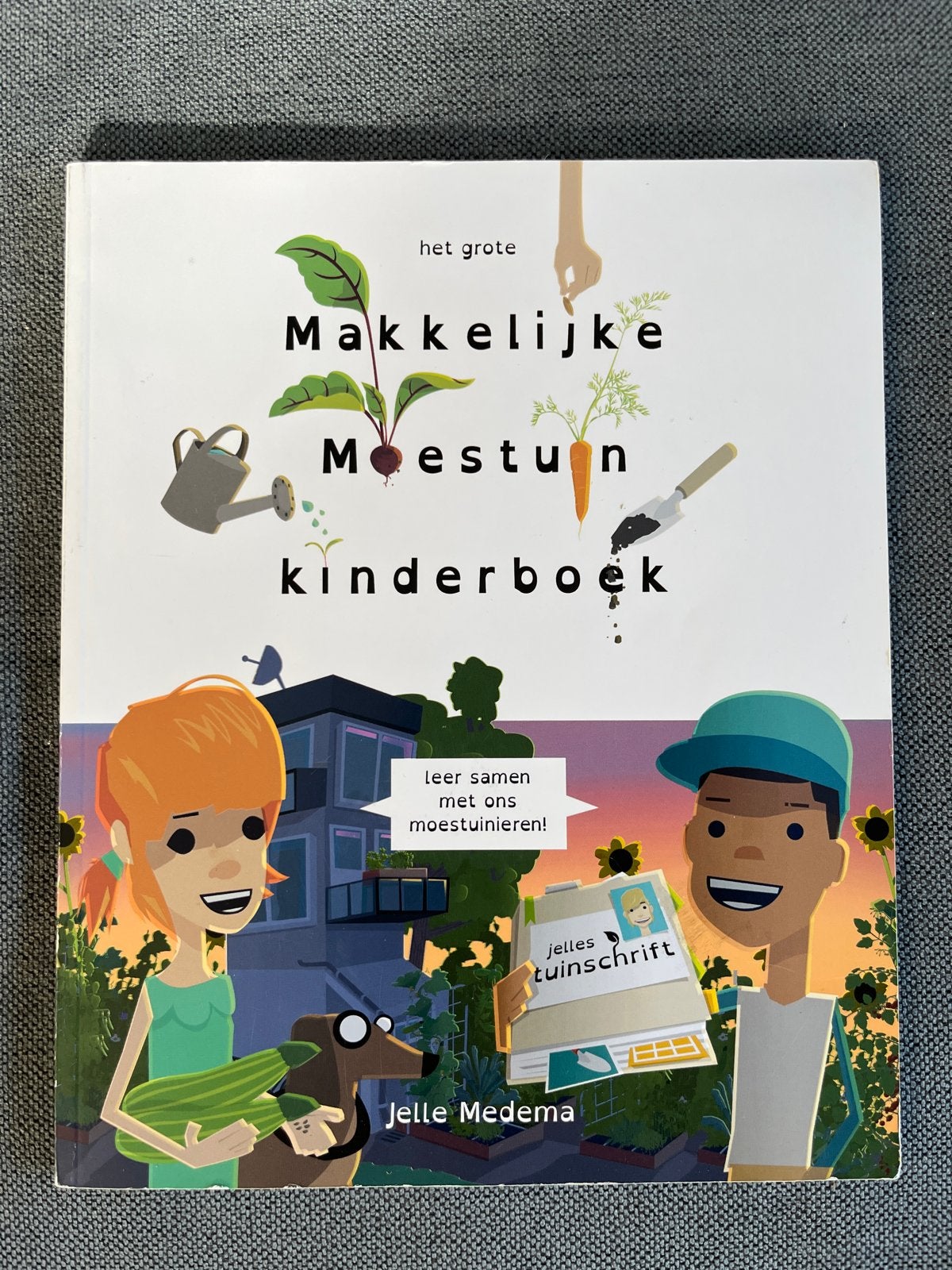 Het Grote Makkelijke Moestuin Kinderboek - Jelle Medema, Ophalen of Verzenden, Zo goed als nieuw, Non-fictie