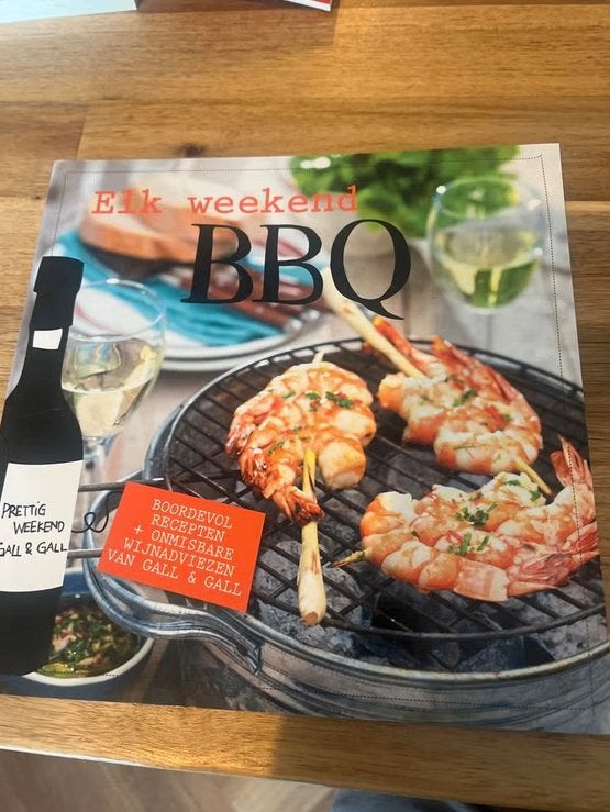 Elk weekend BBQ - Boordevol recepten en wijnadviezen, Boeken, Ophalen of Verzenden, Zo goed als nieuw