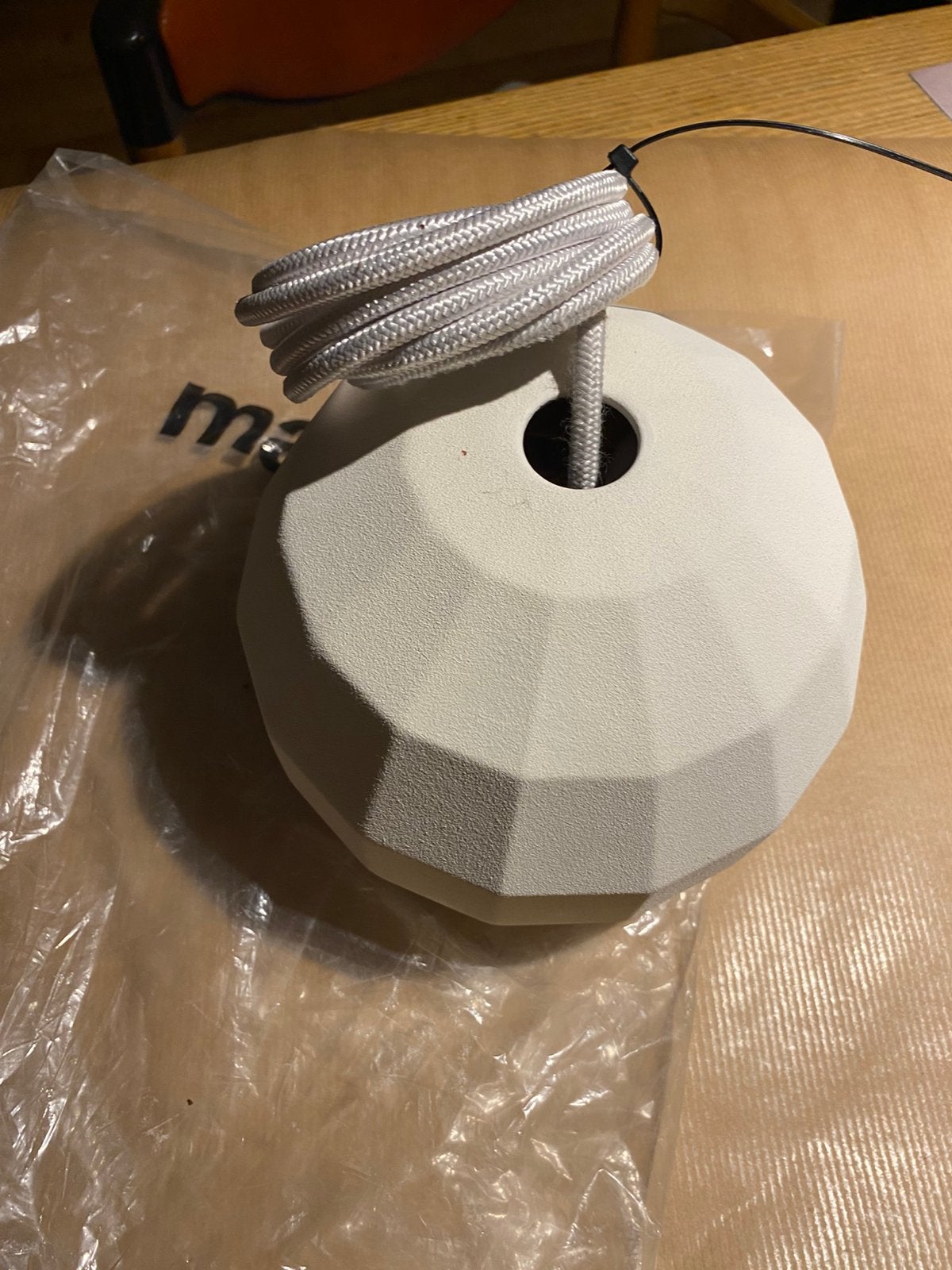 Hanglamp Marset Scotch Club 17 wit/goud, Ophalen of Verzenden, Nieuw, Overige materialen, Minder dan 50 cm