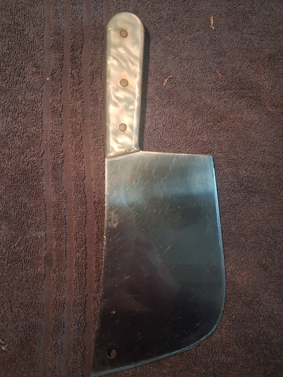 Oude cleaver hakmes, Ophalen of Verzenden