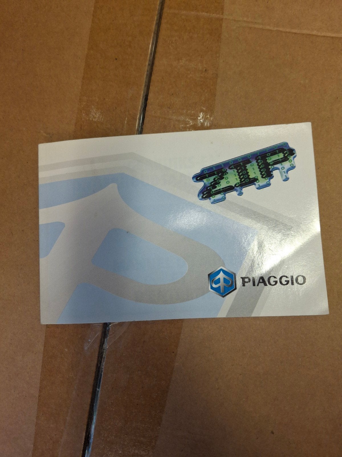 Piaggio Zip Gebruiks- en Onderhoudsaanwijzingen Handleiding, Ophalen of Verzenden, Gebruikt, Overige typen, Piaggio