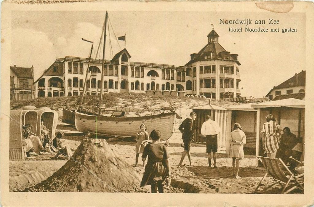 379-188-031 Noordwijk aan Zee Hotel Noordzee, Ophalen of Verzenden, Voor 1920, Zuid-Holland