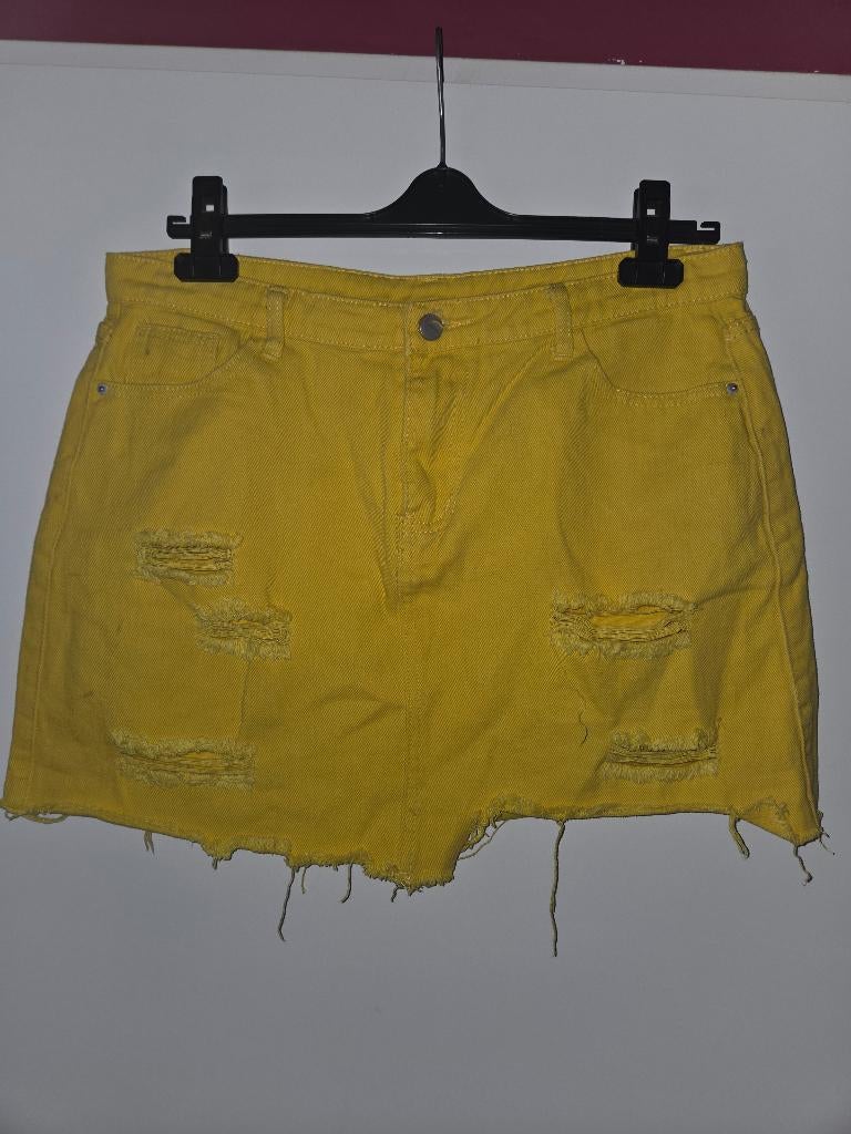 Rok, Geel, Maat 42/44 (L), Ophalen of Verzenden, Zo goed als nieuw