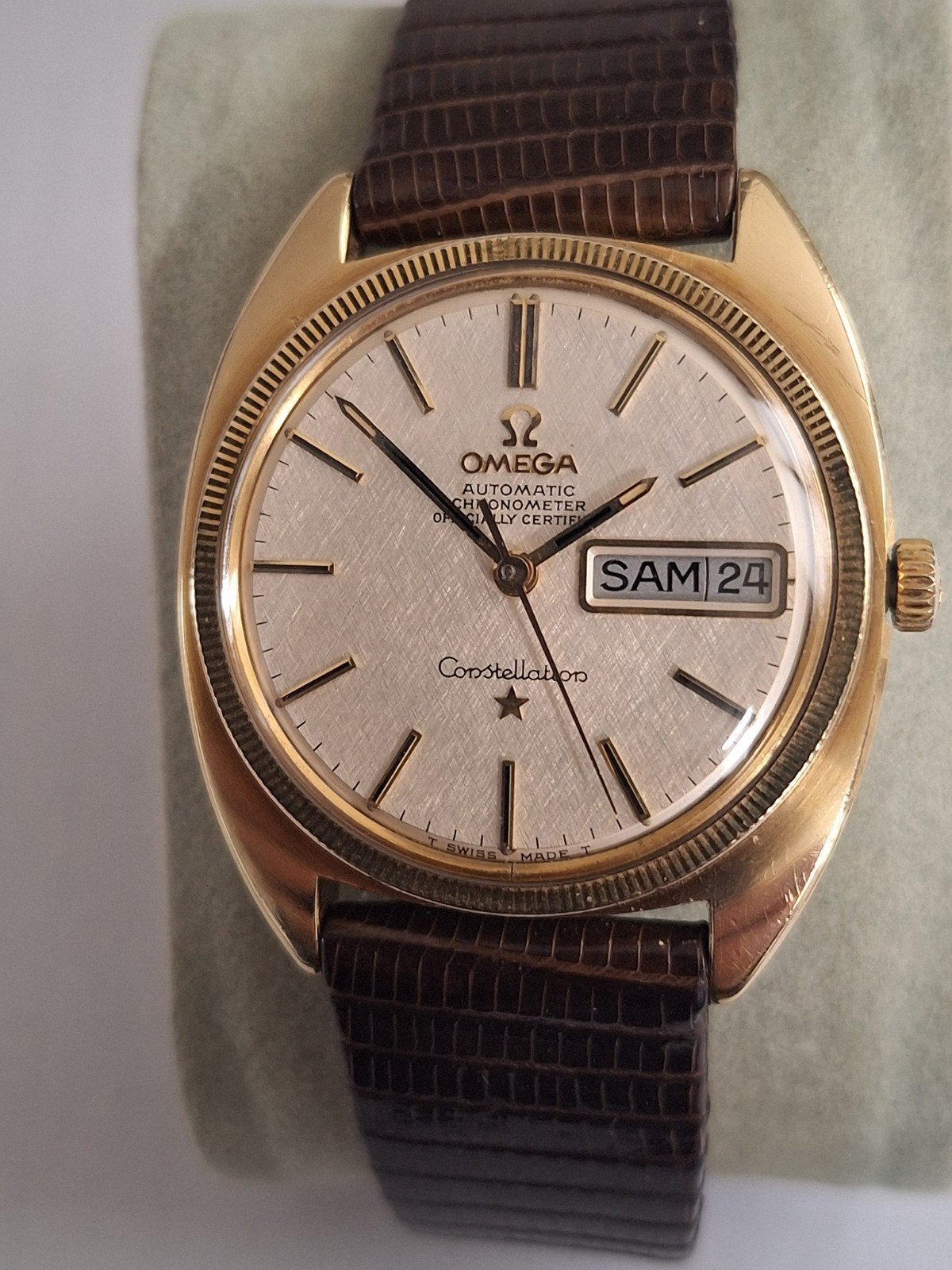 OMEGA CONSTELLATION, Sieraden, Tassen en Uiterlijk, Ophalen of Verzenden, Staal, Omega