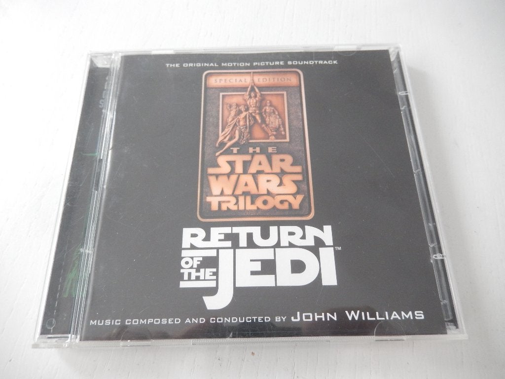 2 CD's Soundtrack The Star Wars Trilogy - Return of the Jedi, Film en Theater, Verzenden, Zo goed als nieuw
