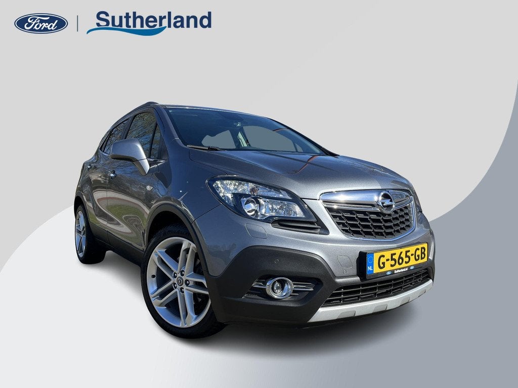 Opel Mokka 1.4 T Cosmo 140pk Automaat | Nieuwe Onderhoudsbeu, 15 km/l, Gebruikt, Automatische klimaatregeling, Leder