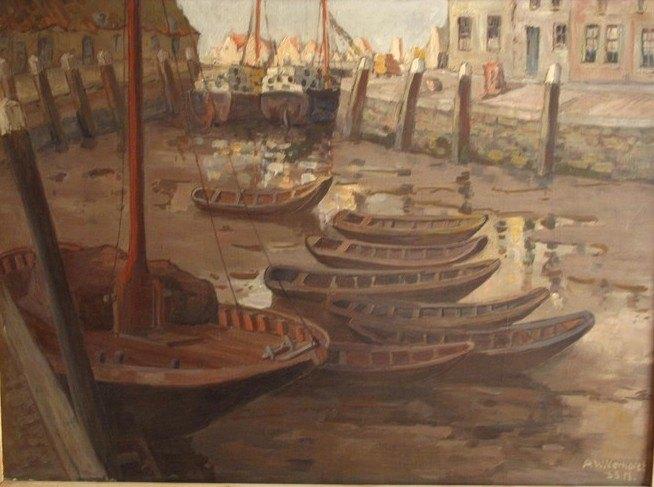 Olieverf schilderij, Antiek en Kunst, Kunst | Schilderijen | Klassiek, Ophalen