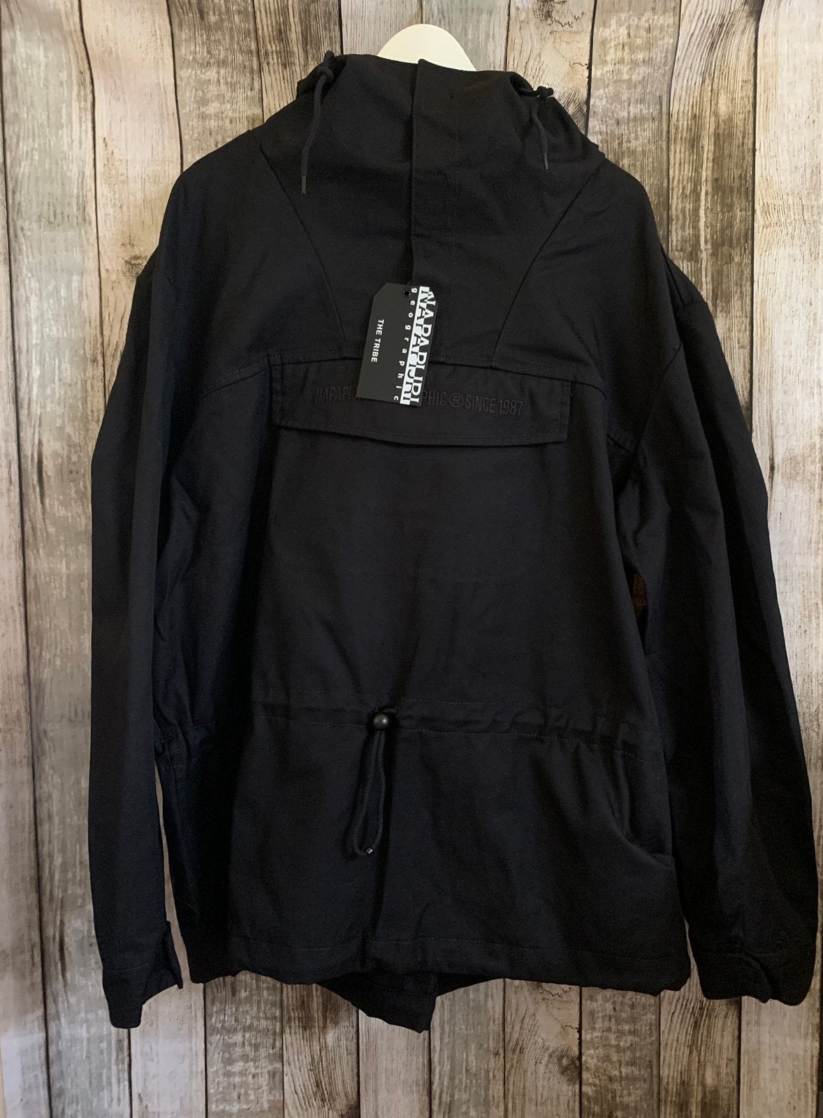 Super gave zwart napapijri zomer/herfst jas (Maat L/XL), Verzenden, Nieuw, Maat 56/58 (XL), Zwart