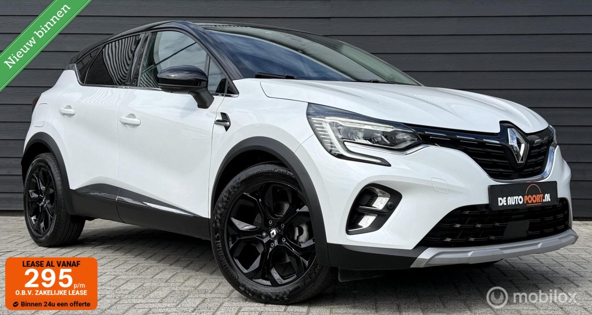 Renault Captur 1.6 E-Tech Plug-in Hybrid 160 Intens Black Pa, 77 km/l, Gebruikt, 750 kg, 4 cilinders