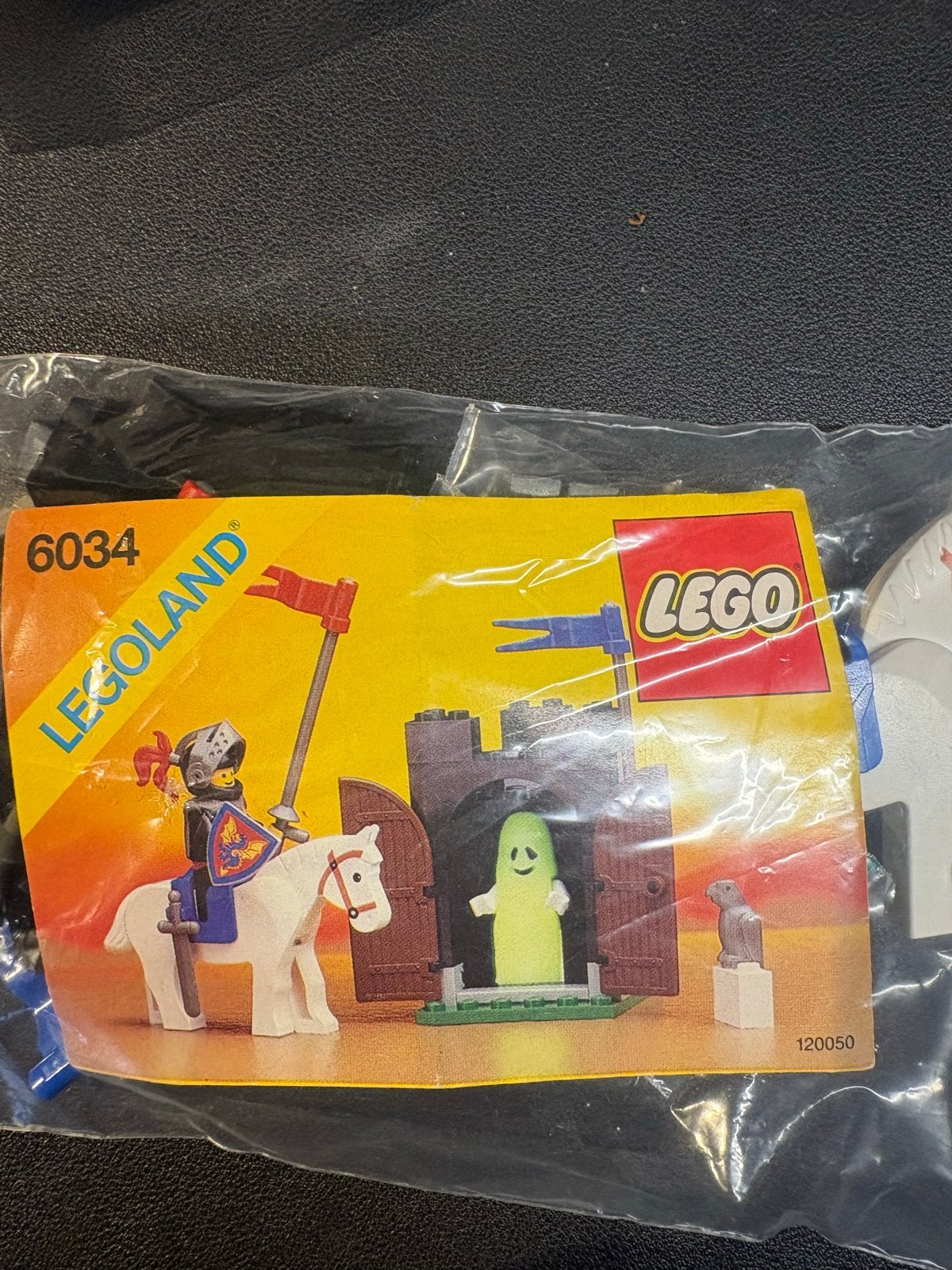Lego Legoland 6034 Ridder met paard en spook, Kinderen en Baby's, Lego, Ophalen of Verzenden, Zo goed als nieuw, Compleet