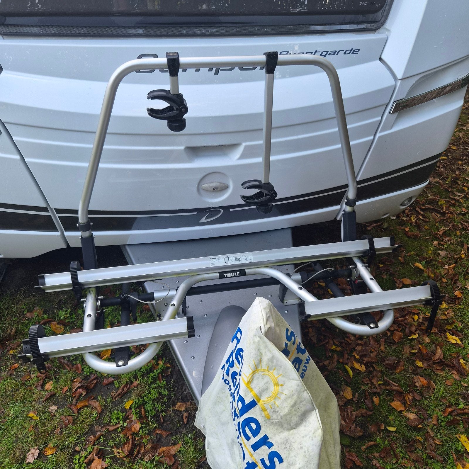 Thule Caravan Superb fietsendrager, Ophalen, Zo goed als nieuw, Fietsendrager-accessoire, 2 fietsen