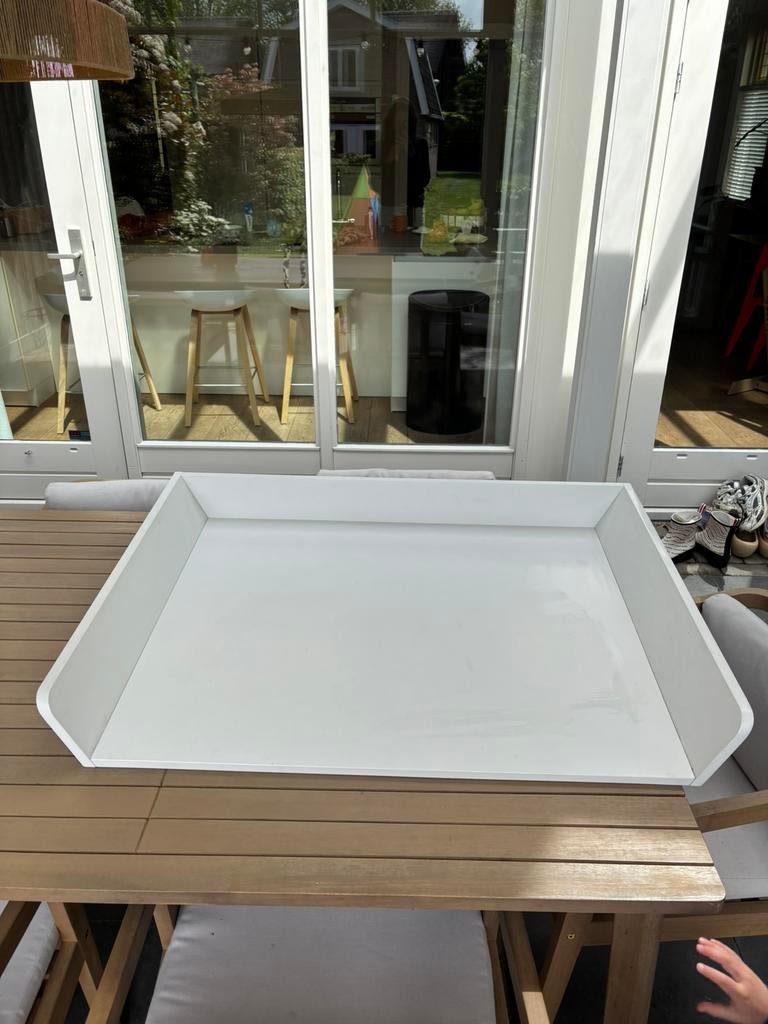 Leander – Aankleedplank voor Luna Commode – Wit, Ophalen, Zo goed als nieuw