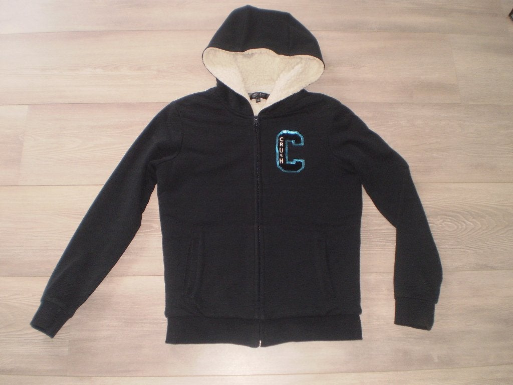 CRUSH DENIM borgvest maat 140, Trui of Vest, Ophalen of Verzenden, Zo goed als nieuw, Crush Denim