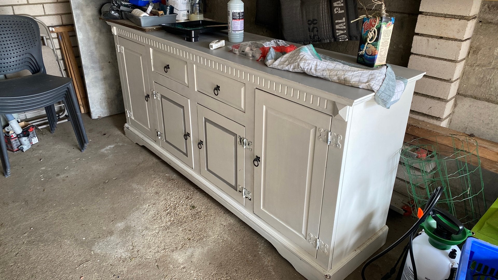 Leuke dressoir, Ophalen of Verzenden, Gebruikt, 25 tot 50 cm