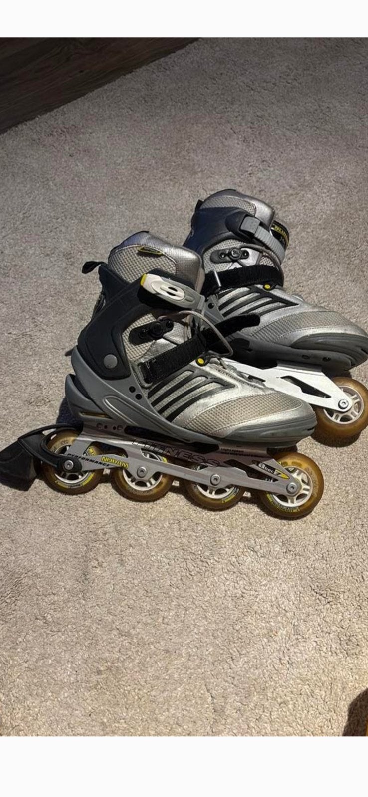 Nijdam skeelers performance alu abec 7 maat 45, Ophalen of Verzenden, Zo goed als nieuw