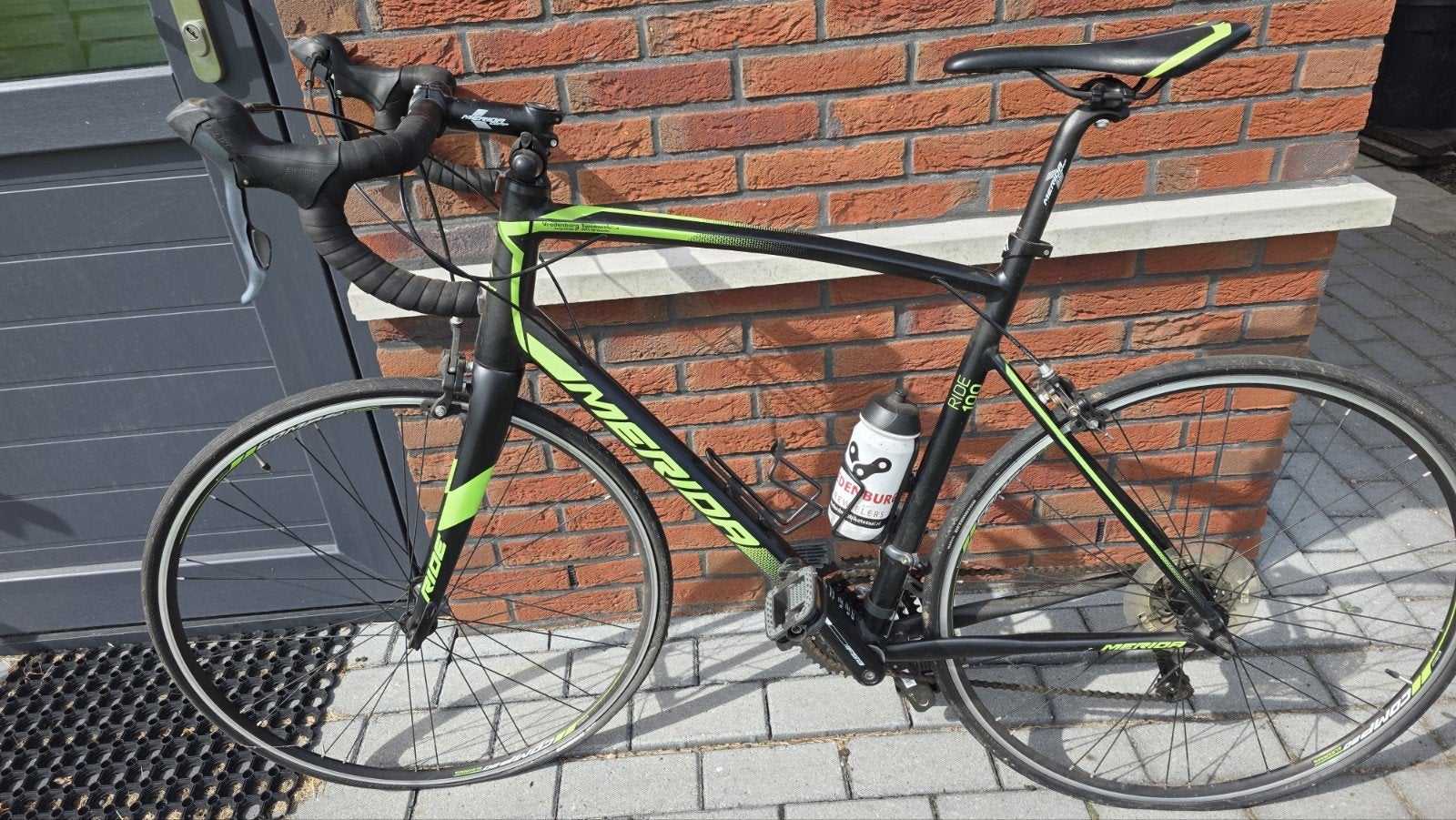 Merida Racefiets - zwart/groen - Goede Staat, Ophalen, Aluminium, Meer dan 20 versnellingen, Overige merken