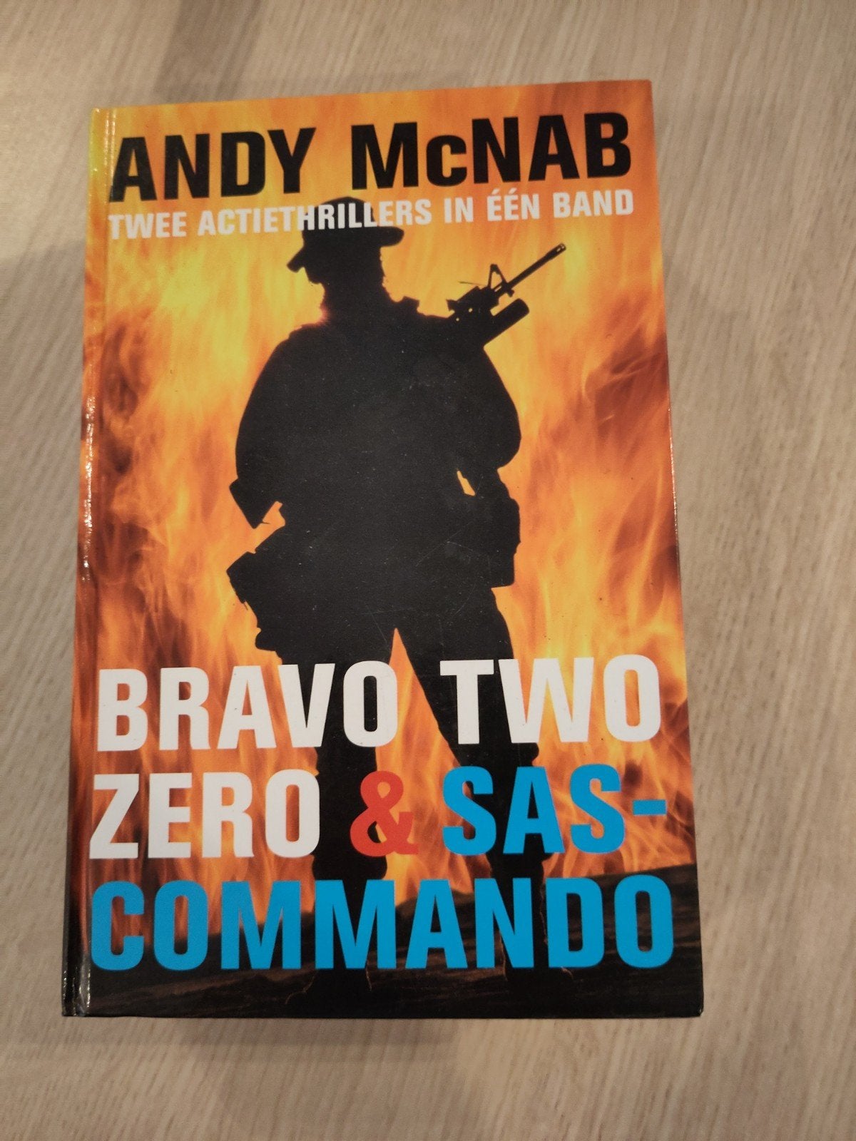 Andy McNab - Bravo Two Zero & SAS-Commando (2 thrillers), Boeken, Ophalen, Gelezen, Andy McNab, Europa overig