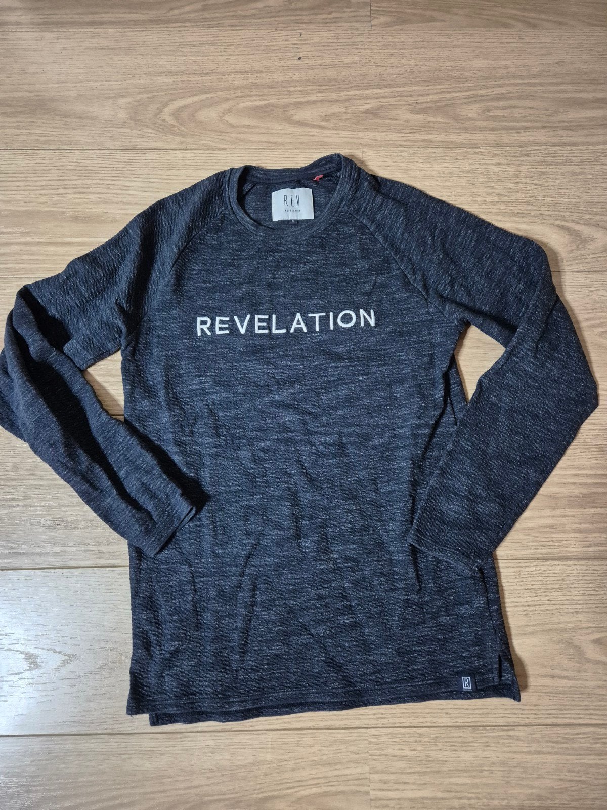 REV Revelation Heren Trui Maat S - Zo goed als nieuw, Zwart, Ophalen of Verzenden, Zo goed als nieuw, REV Revelation