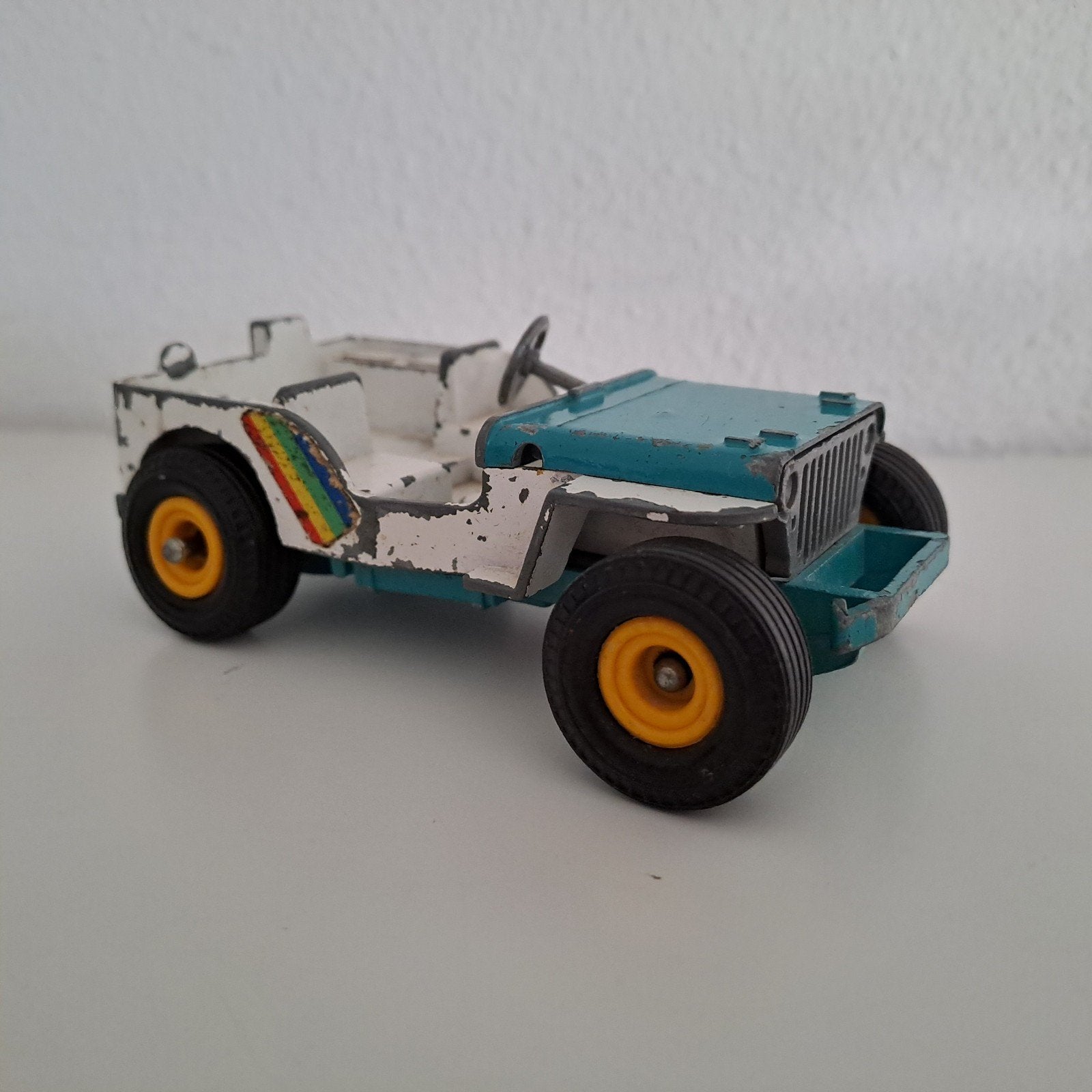 Vintage Britains Jeep 1976 1:32, Ophalen of Verzenden, Gebruikt
