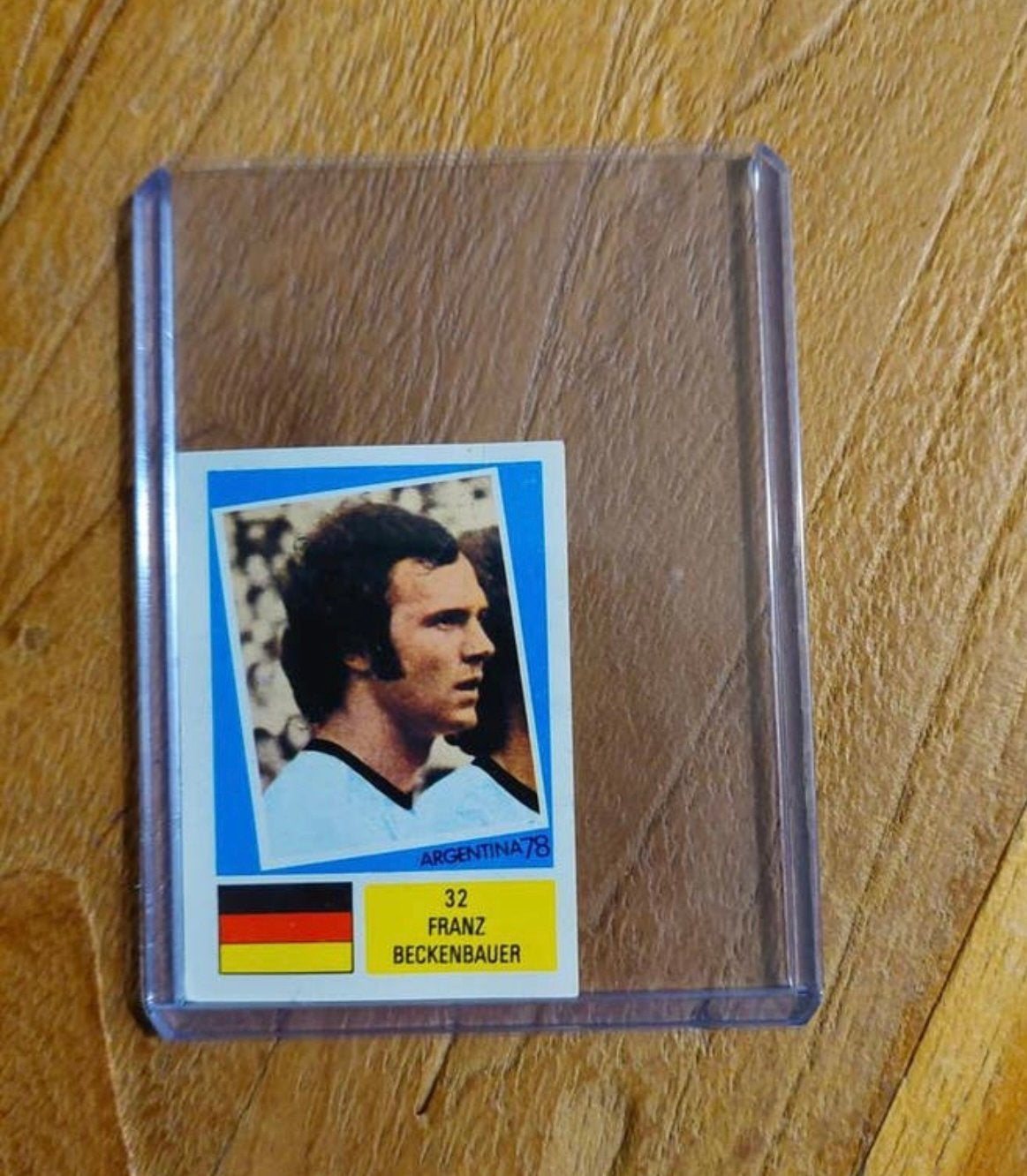 Franz Beckenbauer Duitsland 1978, Ophalen of Verzenden, Zo goed als nieuw, Plaatje