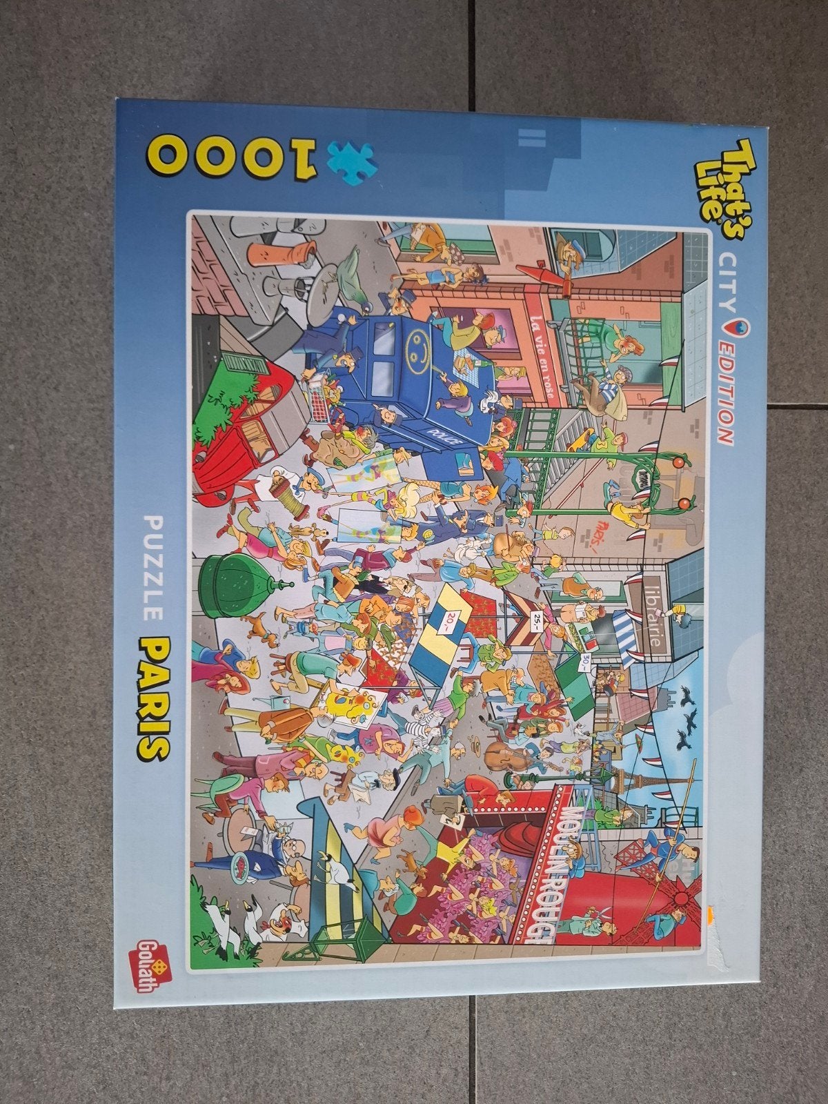 Puzzle Parijs 1000 stukjes, Ophalen of Verzenden, 500 t/m 1500 stukjes, Zo goed als nieuw, Legpuzzel