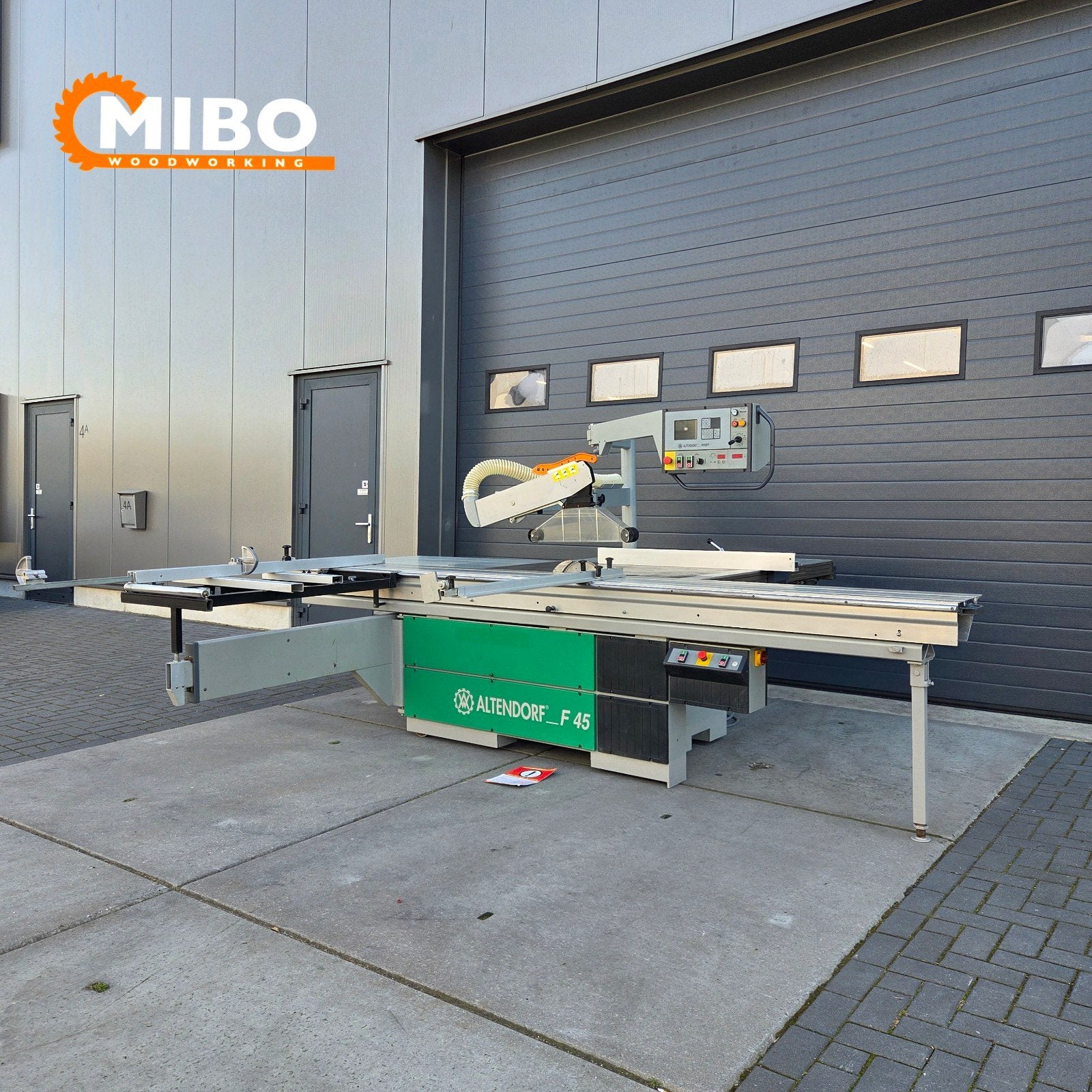 Altendorf F45 Formaatzaag 3800mm 3assen vol ** Groot scherm, Altendorf martin scm robland felder hammer, 70 mm of meer, Overige typen