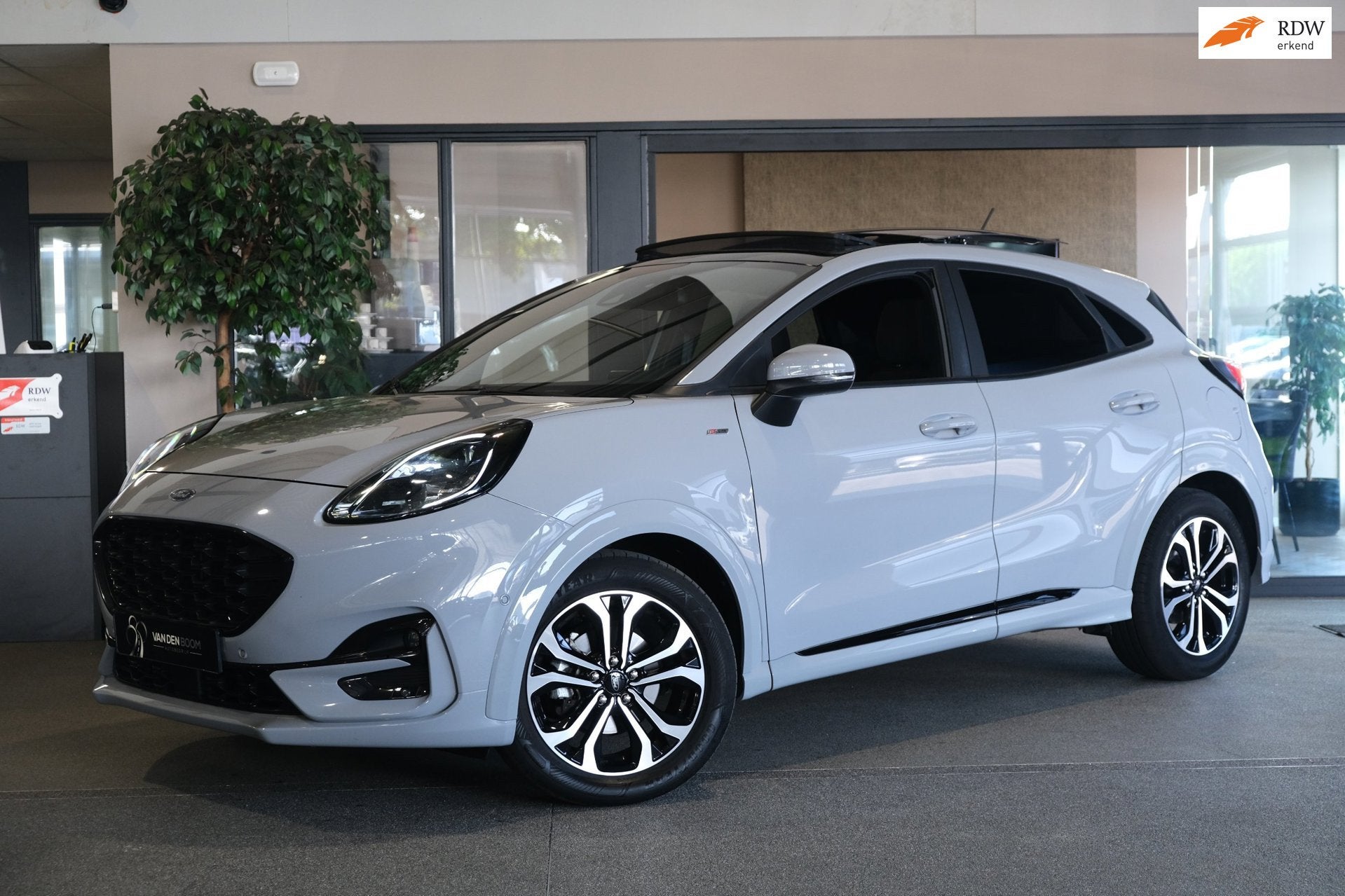 Ford Puma 1.0 EcoBoost 155PK Hybrid ST-Line X AUT Pano Navi, Auto's, Ford, Stof, Origineel Nederlands, Bedrijf, 155 pk