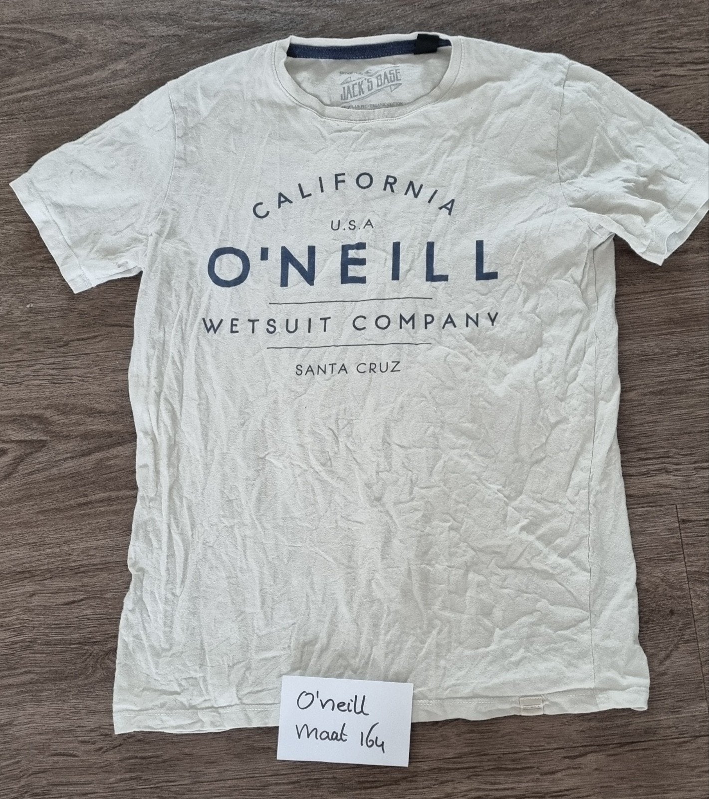 O'Neill T-shirt maat 164, Ophalen of Verzenden, Zo goed als nieuw, O'Neill, Shirt of Longsleeve