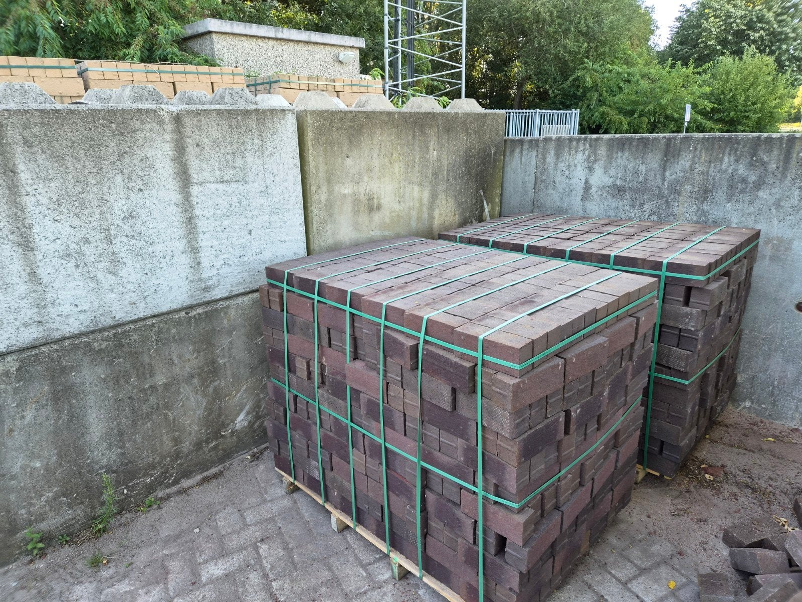 Nieuw gebakken Dikformaat klinkers 22 m2!, Tuin en Terras, Tegels en Klinkers, Keramiek, Klinkers, Nieuw, Ophalen of Verzenden