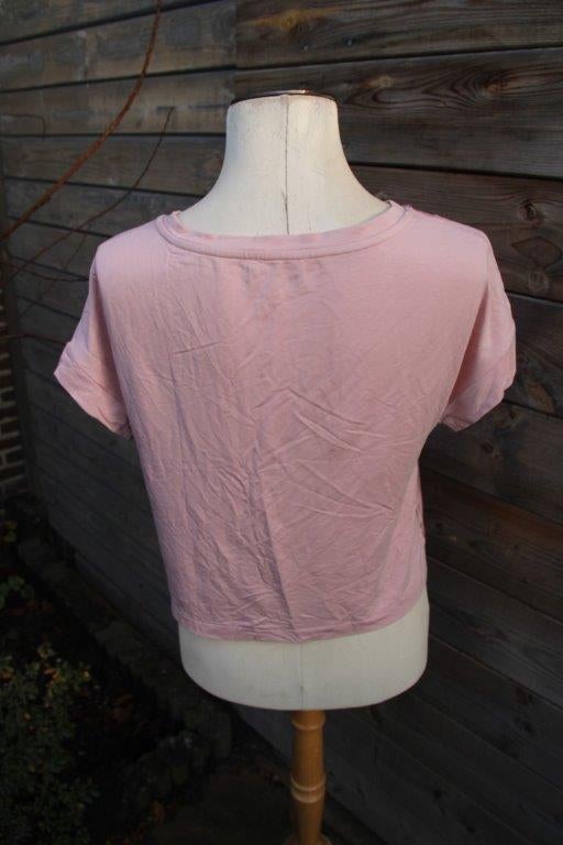 T-Shirt roze Monari mt 34 Vaste prijs AANBIEDING, Kleding | Dames, Monari, Ophalen of Verzenden, Zo goed als nieuw, Korte mouw