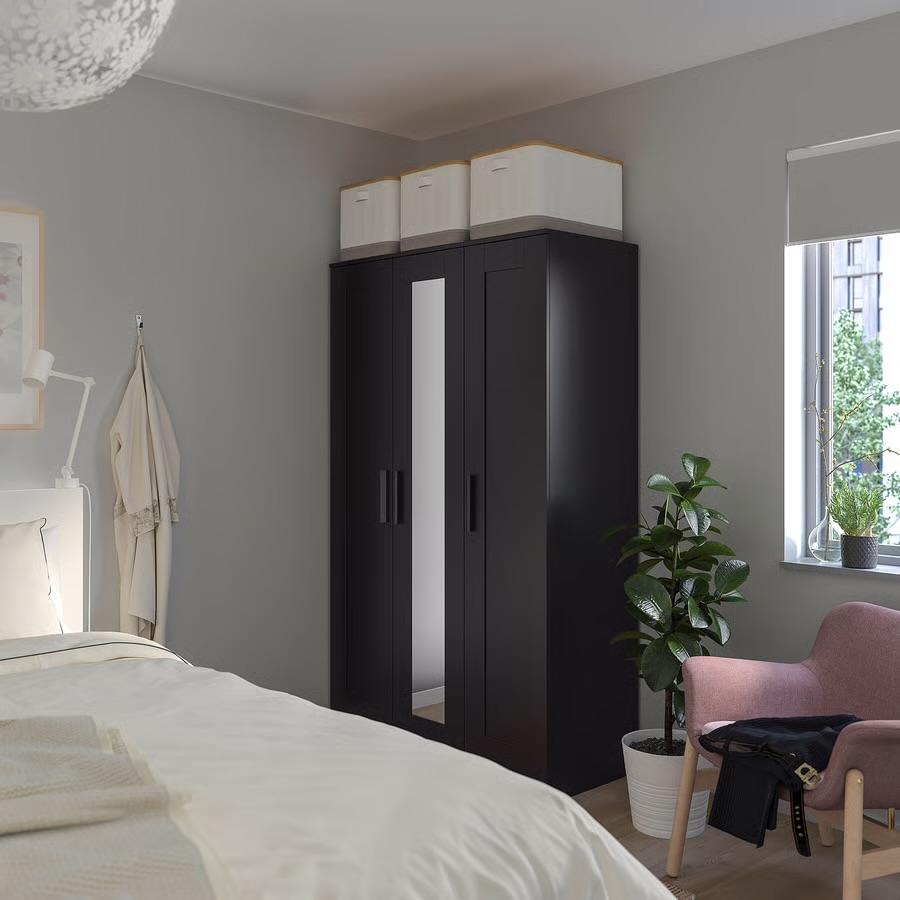 Brimnes Ikea kast met lichte krassen, reeds gedemonteerd, Huis en Inrichting, Kasten | Kledingkasten, Ophalen, Overige materialen