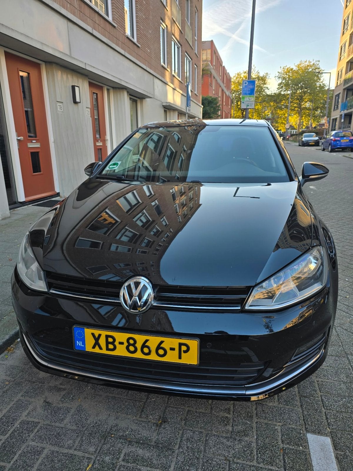 Volkswagen Golf 7 1.4 TSI Allstar DSG | Automaat Panoramadak, 125 pk, 4 cilinders, Zwart, Parkeerassistent