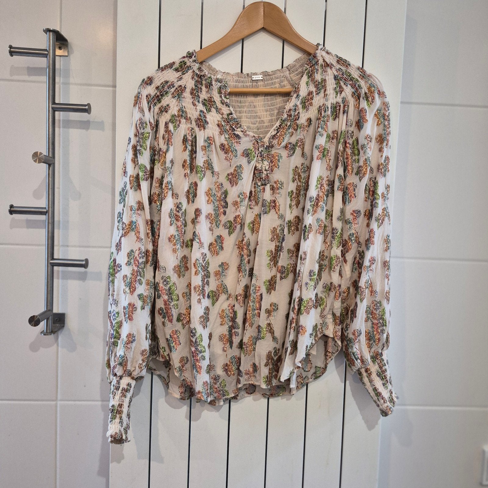 gustav blouse maat 34 valt ruim, Ophalen of Verzenden