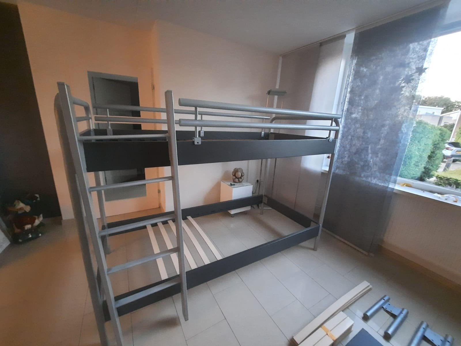 Hasena stapelbed of hoogslaper en apart 1 pers bed, Ophalen, Stapelbed