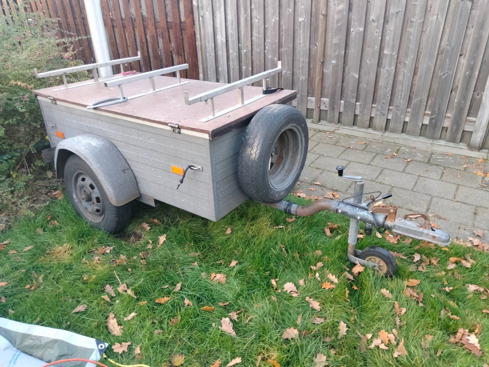 zeer stevige bagage/aanhanger, Ophalen