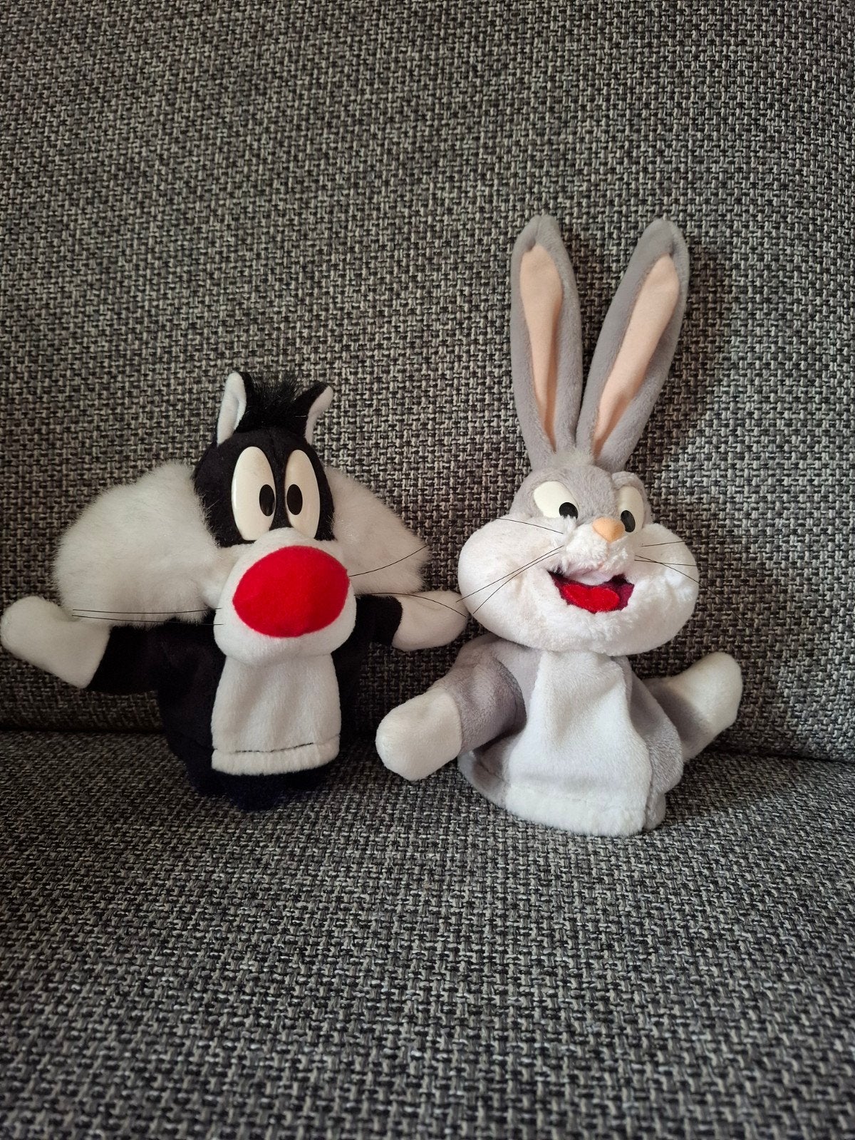 Handpoppen poppenkast poppen looney Tunes, Verzamelen, Ophalen of Verzenden, Zo goed als nieuw, Knuffel of Figuurtje