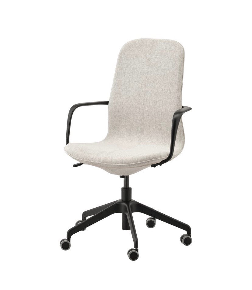 IKEA vergaderstoel/bureauatoel LANGFJALL armleuningen NIEUW, Ophalen, Nieuw, Wit