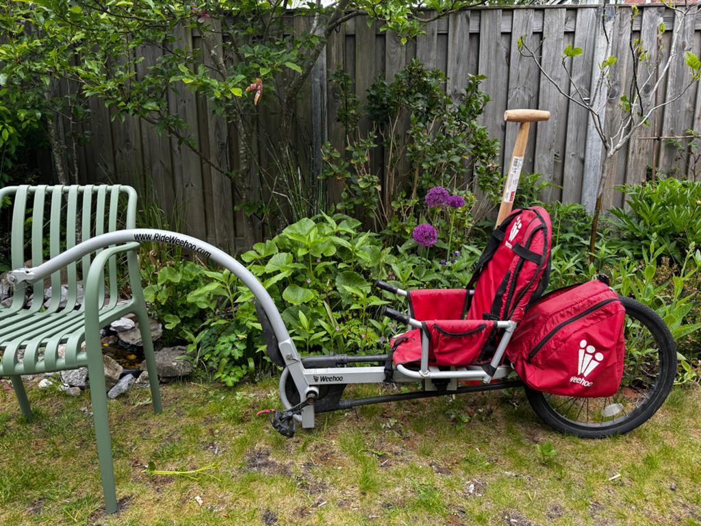 Weehoo aanhangfiets voor kinderen, Fietsen en Brommers, Fietsaccessoires | Aanhangers en Karren, Ophalen, Gebruikt, Aanhangfiets