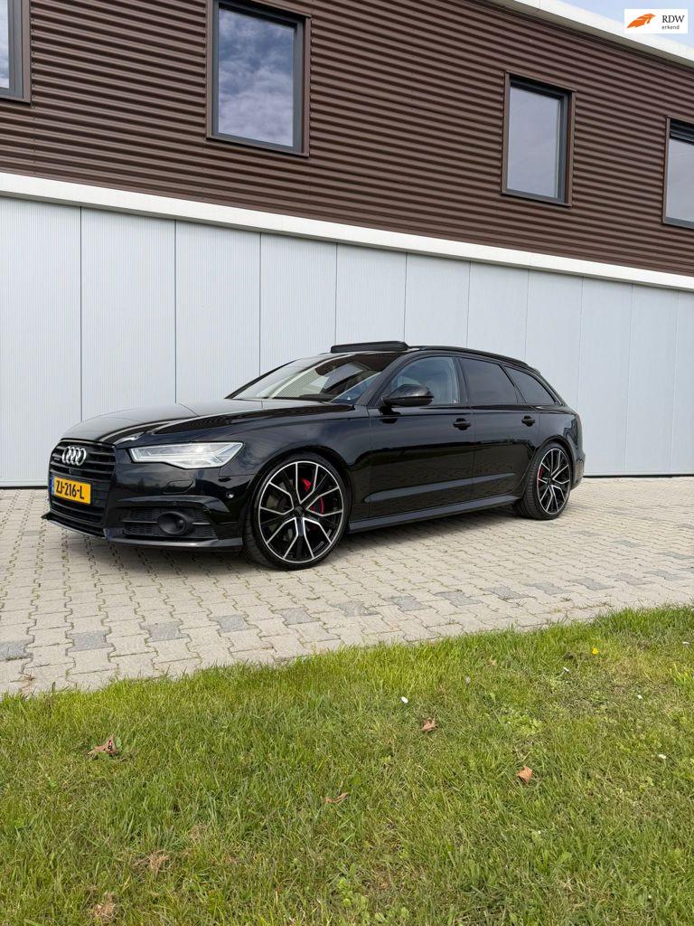 Audi A6 Avant 3.0 TDI BiT quattro Competition Carbon Full op, Auto's, Audi, Gebruikt, Zwart, Diesel, Geïmporteerd