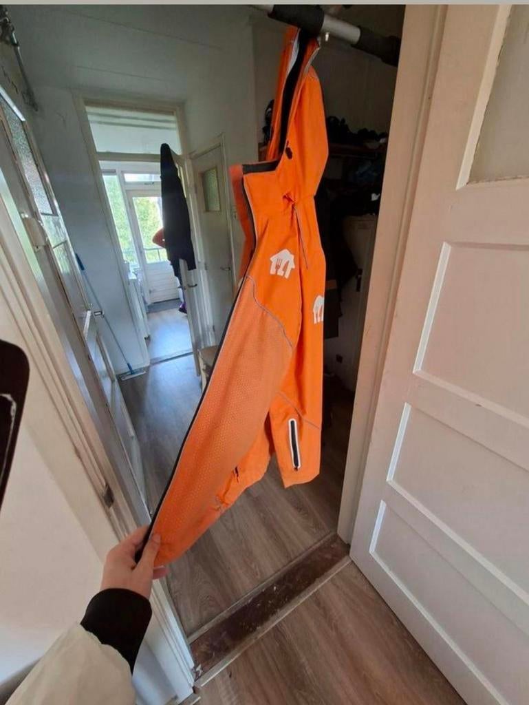 Thuisbezorgd koeriers jas maat L, Ophalen of Verzenden, Zo goed als nieuw, Oranje