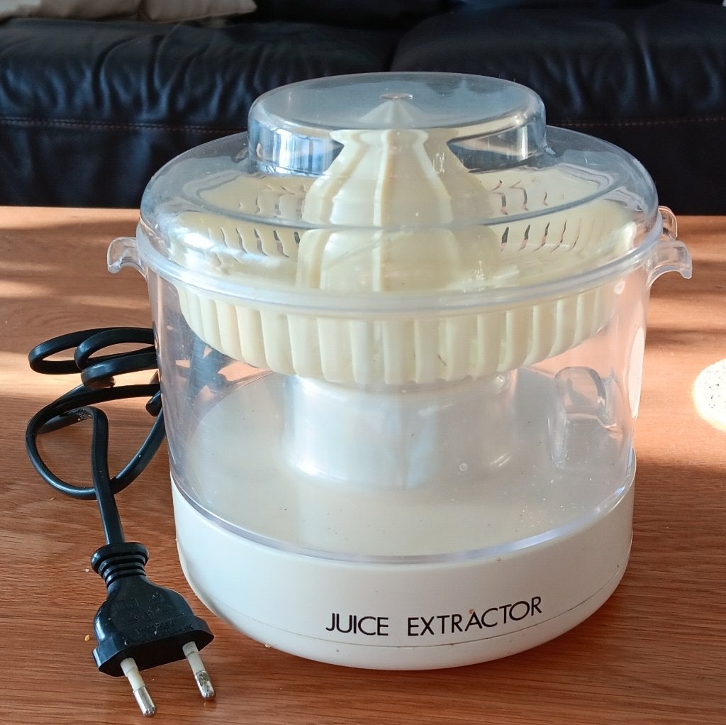 ELECTRISCHE CITRUS-/SINAASAPPEL PERS., Witgoed en Apparatuur, Juicers, Ophalen, Zo goed als nieuw, Elektrisch, Sapcentrifuge