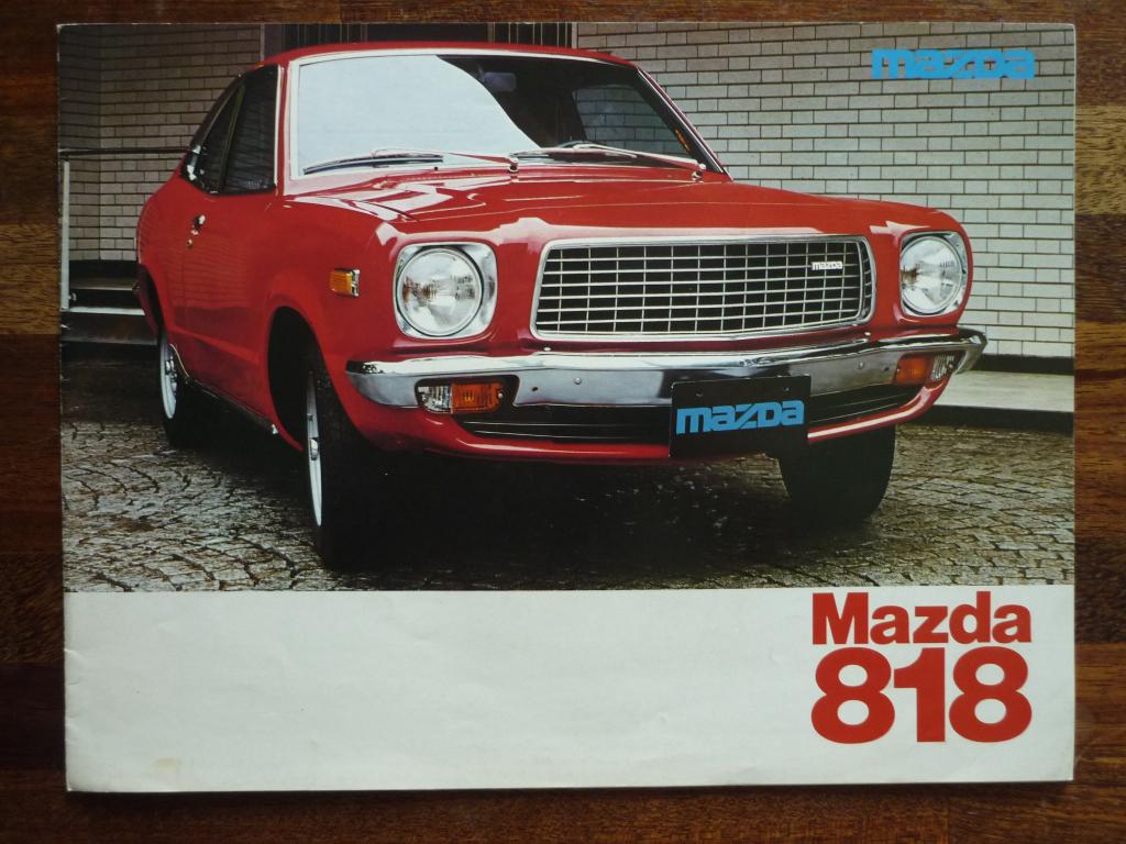 Mazda 818 (1978/1979), Boeken, Auto's | Folders en Tijdschriften, Ophalen of Verzenden, Nieuw, Mazda