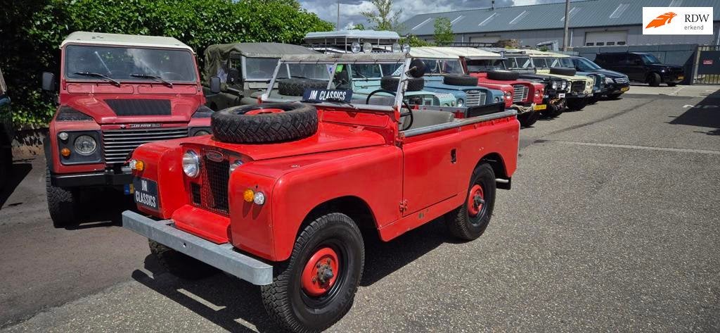Land Rover 88 Series IIa benzine, Auto's, 2286 cc, Gebruikt, 4 cilinders, 7 stoelen