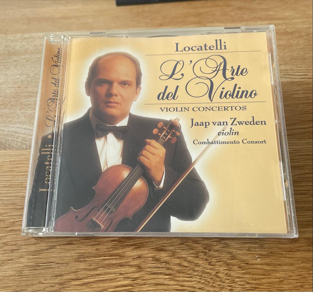 Locatelli: L'Arte del Violino - Jaap van Zweden (CD), Ophalen of Verzenden, Barok, Zo goed als nieuw, Orkest of Ballet