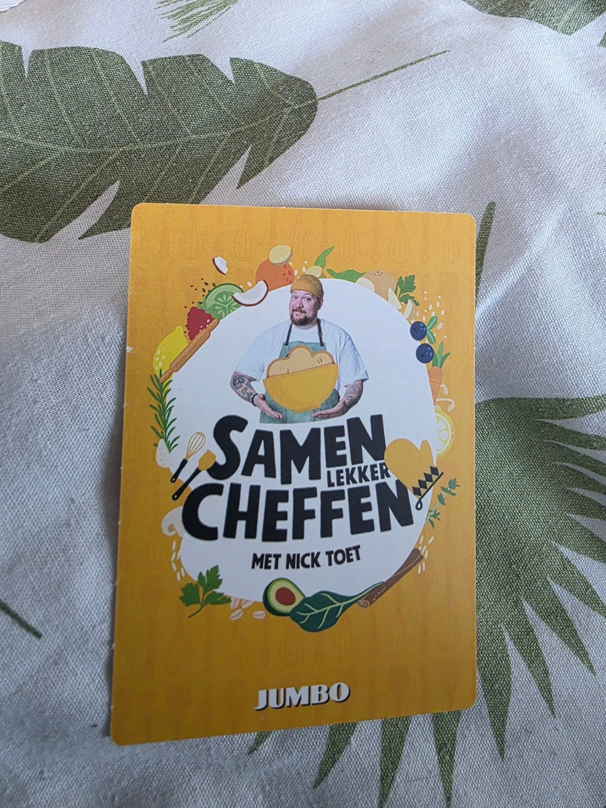 Jumbo samen cheffen, Hobby en Vrije tijd, Ophalen of Verzenden, Zo goed als nieuw