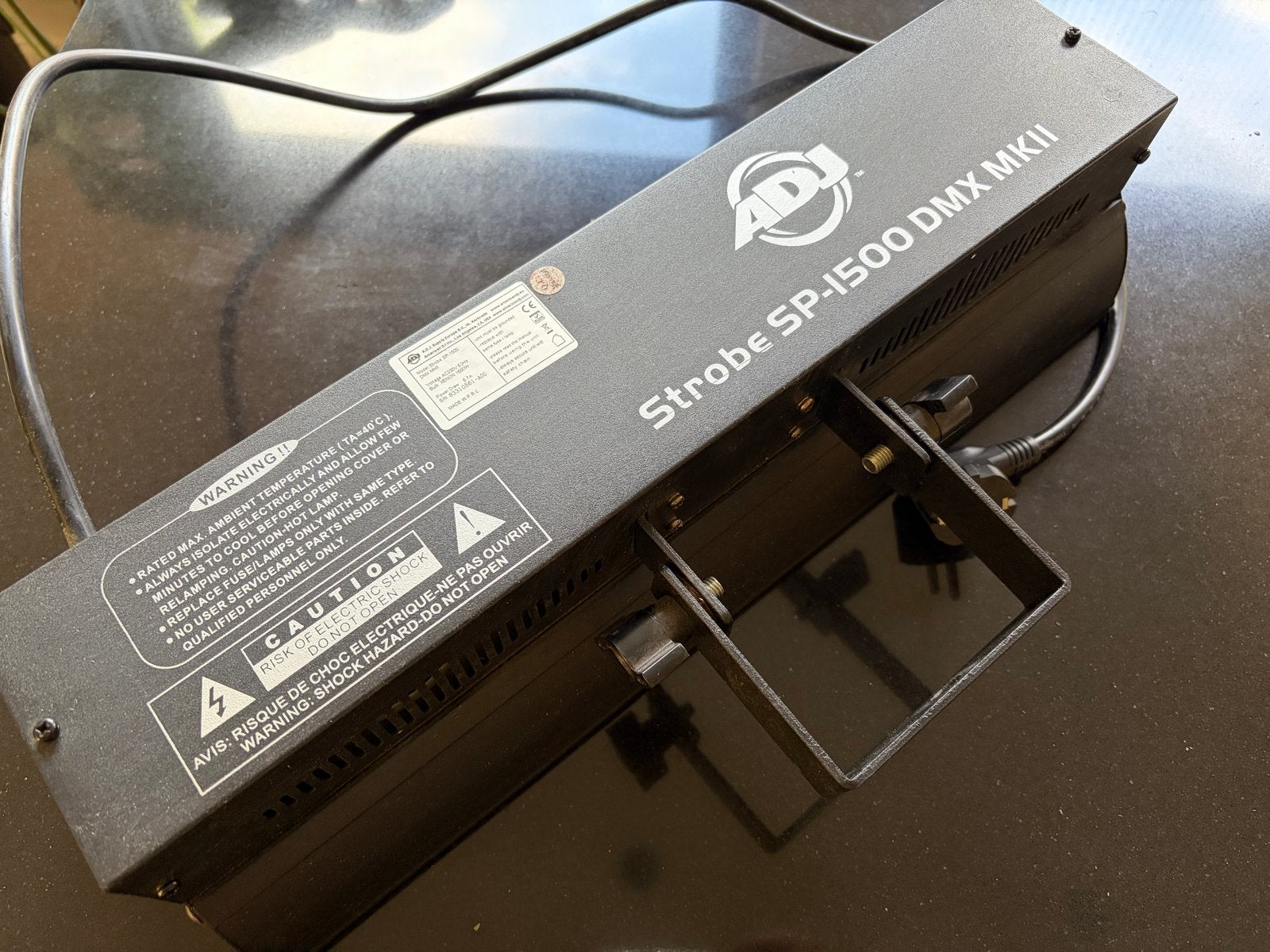 ADJ Strobe SP-1500 DMX MKII Stroboscoop, Ophalen, Gebruikt, Licht, Stroboscoopeffect