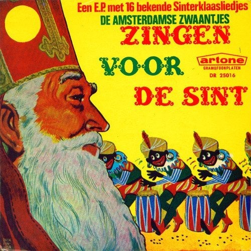 Single (1958) Amsterdamse Zwaantjes - Zingen voor de Sint., Gebruikt, Fotohoes, 7 inch, Ophalen of Verzenden