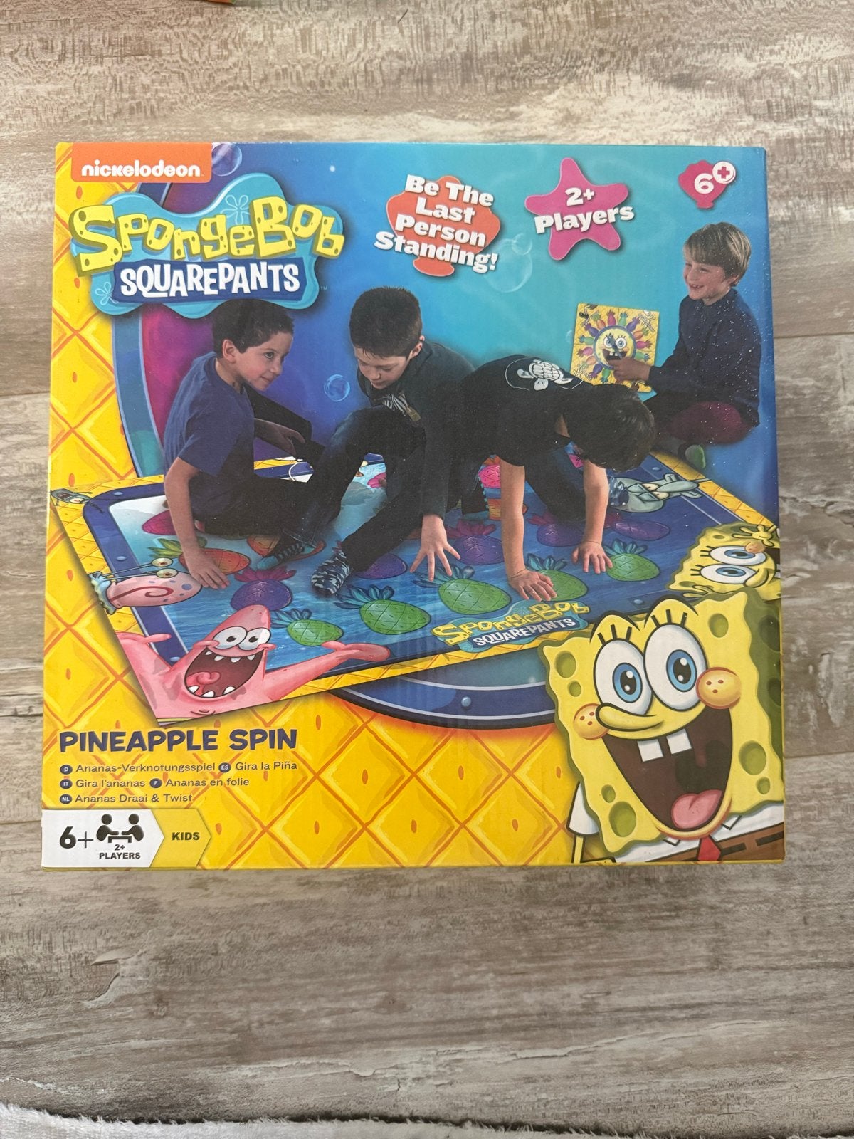 SpongeBob SquarePants Pineapple Spin spel, Kinderen en Baby's, Speelgoed | Overig, Ophalen of Verzenden, Zo goed als nieuw, Jongen of Meisje