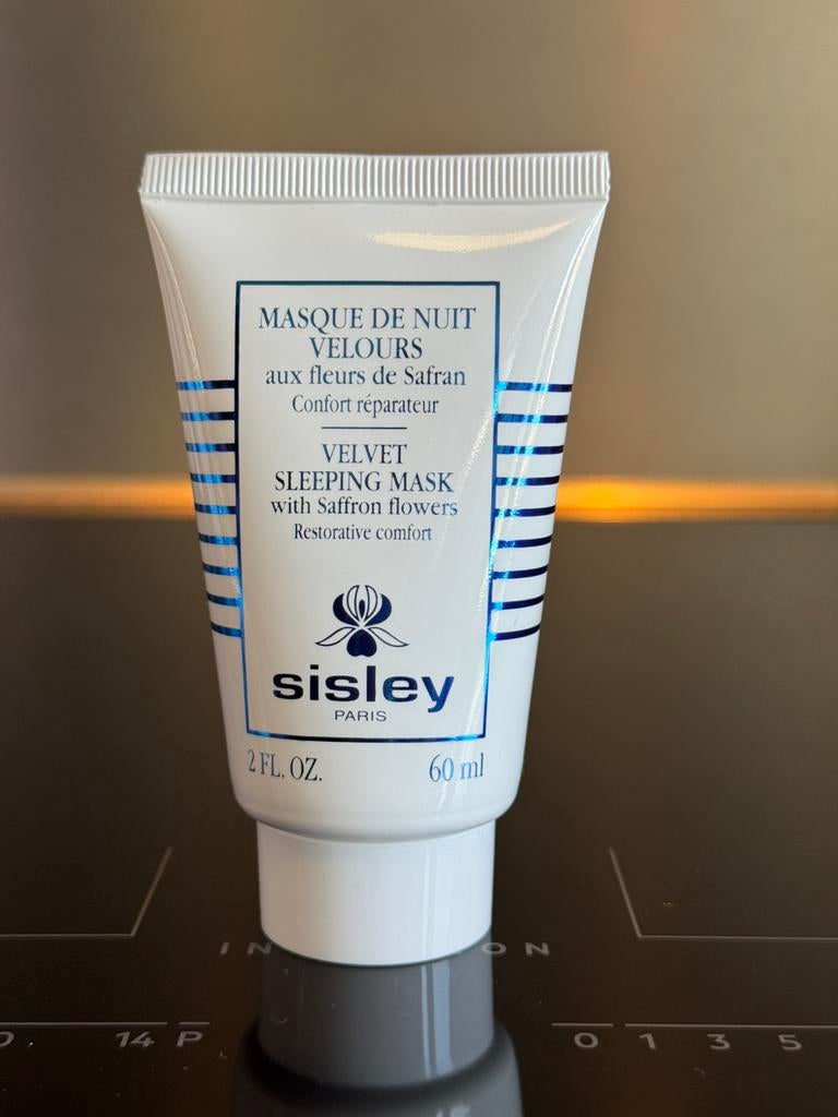 Sisley velvet sleeping mask with saffron flowers 60ml, Ophalen of Verzenden, Nieuw, Gehele gezicht, Verzorging
