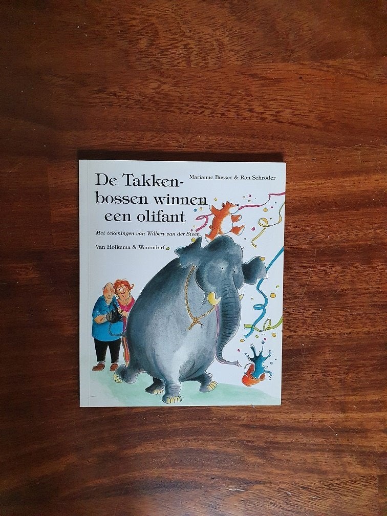 De takkenbossen winnen een olifant  van  Marianne Busser    , Boeken, Ophalen of Verzenden, Zo goed als nieuw, Fictie algemeen